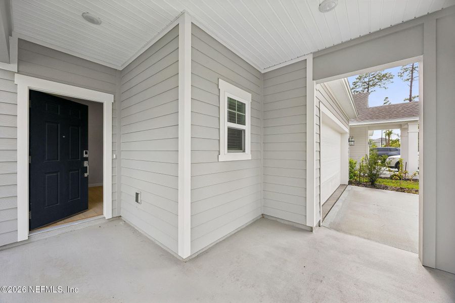 Exterior details and patio area of a home in Concourse Crossing, Fernandina Beach (Image 26). Exterior details and patio area of a home in Concourse Crossing, Fernandina Beach (Image 26).