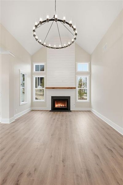 Spacious, unfurnished interior of a new home in , Dawsonville (Image 41).