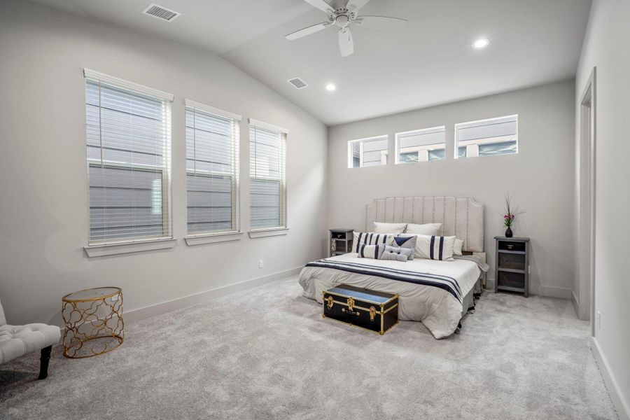 Furnished interior view inside a new home in , Houston (Image 17).