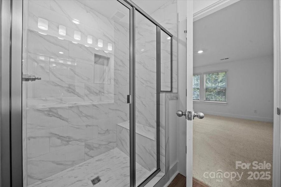 Furnished interior view inside a new home in Clayton Crossing, Arden (Image 6). Furnished interior view inside a new home in Clayton Crossing, Arden (Image 6).