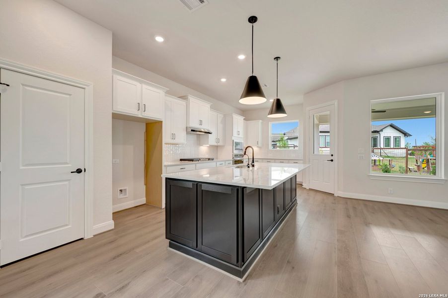 Furnished interior view inside a new home in The Crossvine 55’, Schertz (Image 6).