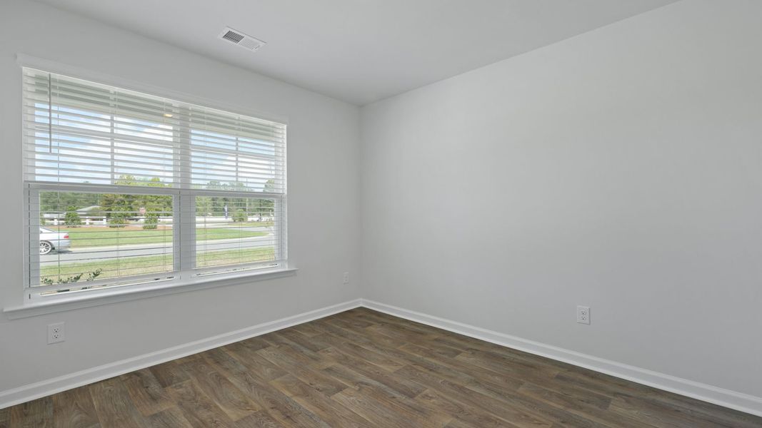 Representative unfurnished interior of a home built from the CALI by D.R. Horton in Evergreen, Holly Hill (Image 14). Representative unfurnished interior of a home built from the CALI by D.R. Horton in Evergreen, Holly Hill (Image 14).