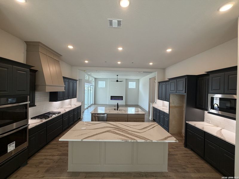 Furnished interior view inside a new home in Mesa Western, Cibolo (Image 7). Furnished interior view inside a new home in Mesa Western, Cibolo (Image 7).