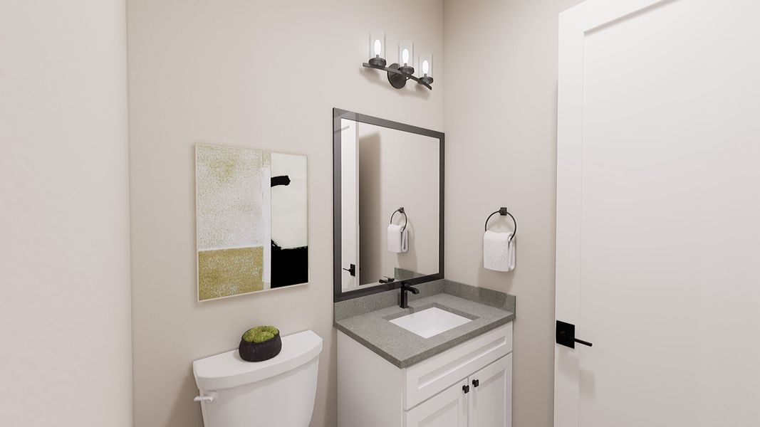 Representative furnished interior of a home built from the Parker Plan 5031 by Tri Pointe Homes in Abel Ranch, Goodyear (Image 13).