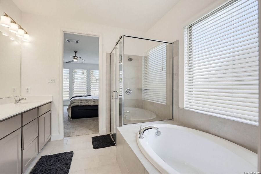 Furnished interior view inside a new home in Kallison Ranch, San Antonio (Image 7).