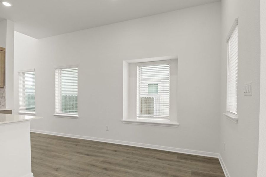 Representative unfurnished interior of a home built from the Mesquite by Pacesetter Homes in Blanco Vista, San Marcos (Image 22).