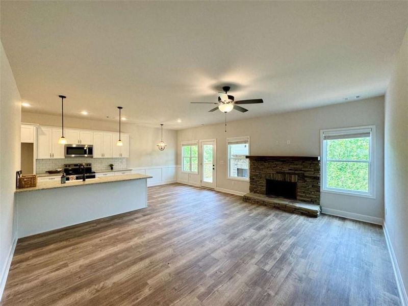 Spacious, unfurnished interior of a new home in , Lula (Image 25).