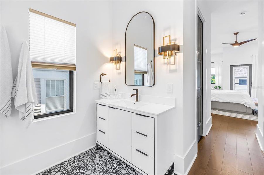 Furnished interior view inside a new home in , St. Petersburg (Image 52).