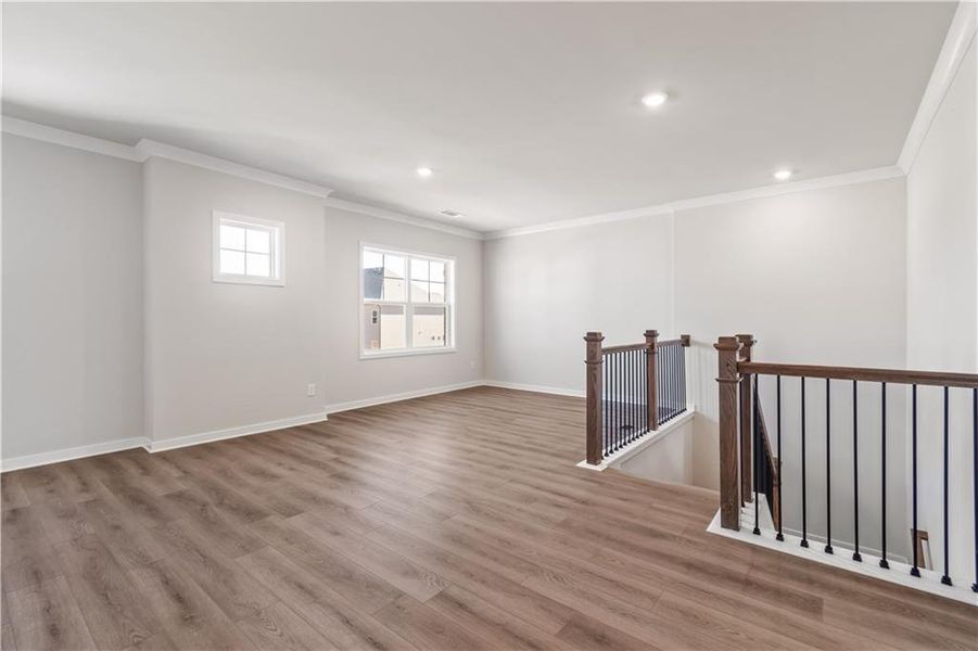 Spacious, unfurnished interior of a new home in Rosewood Lake Estates, Hoschton (Image 34).