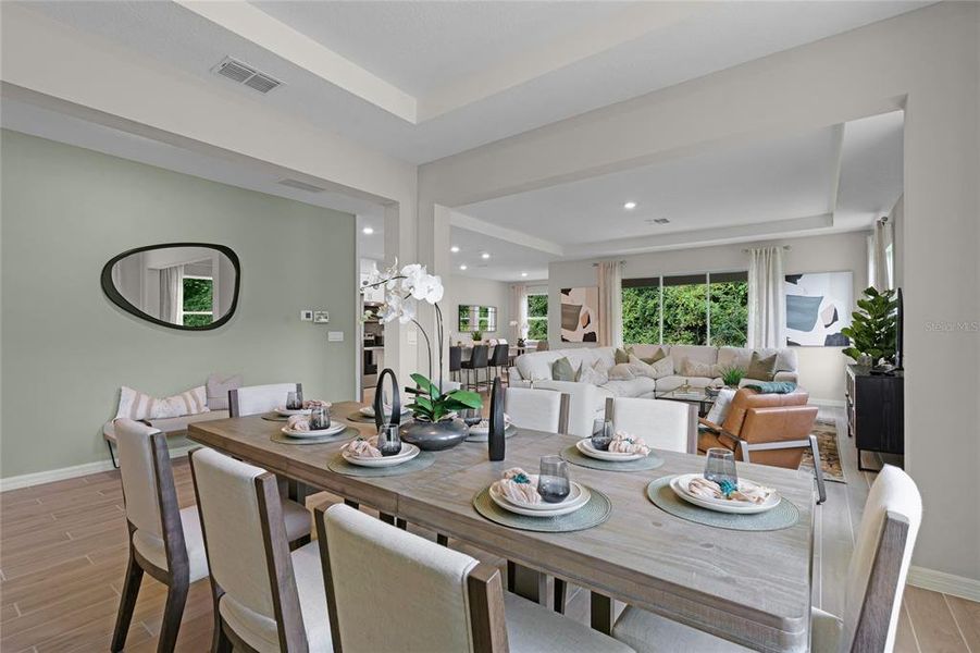 Furnished interior view inside a new home in Wynwood, Ocoee (Image 11).