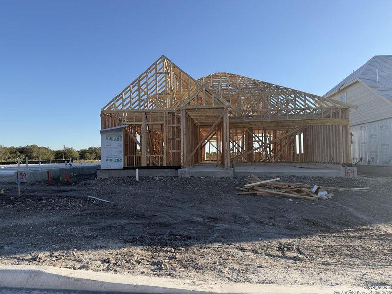 In-progress construction of a new home in Nopal Valley, San Antonio, TX (Image 14). In-progress construction of a new home in Nopal Valley, San Antonio, TX (Image 14).