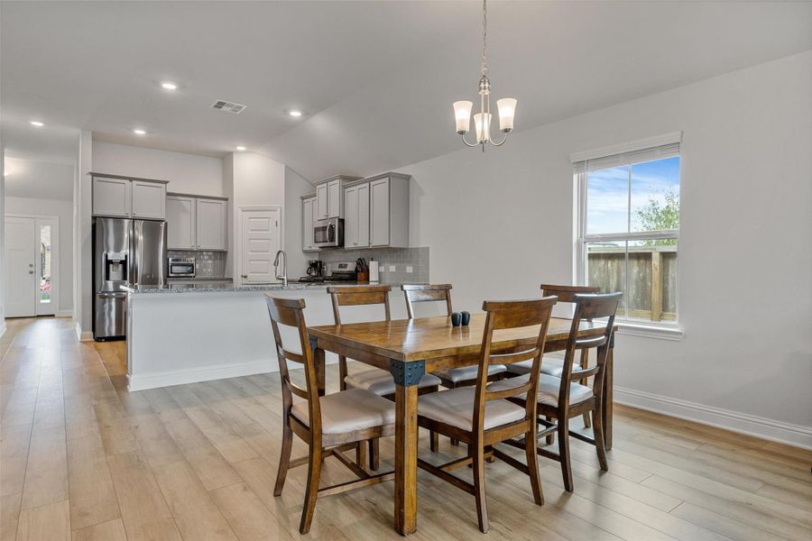 Furnished interior view inside a new home in Lago Mar, Galveston (Image 11).