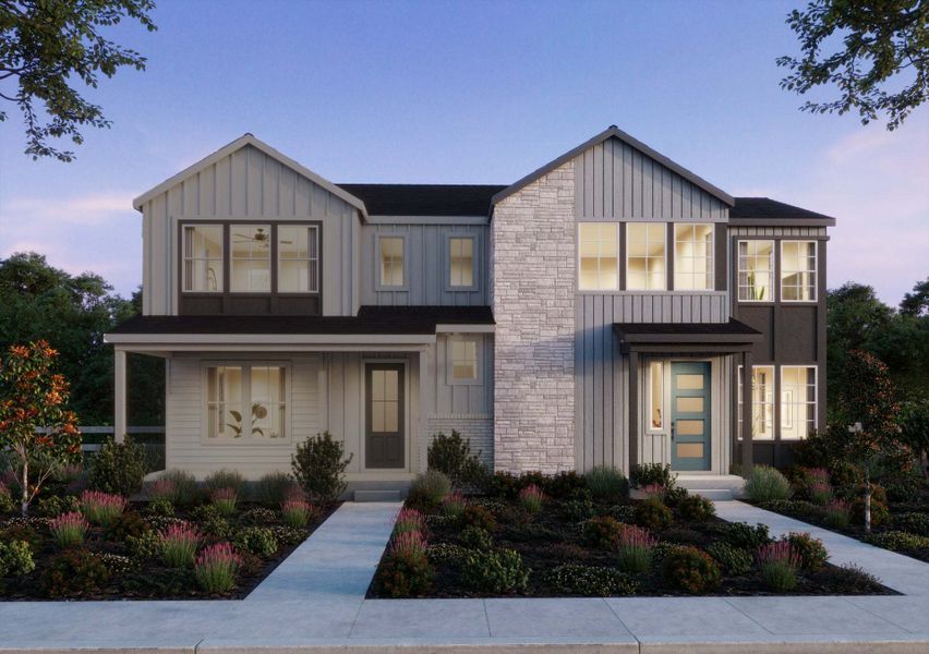 Duet Collection by Trumark Homes at Sterling Ranch | Plan 1 High Country Ranch Duet Collection by Trumark Homes at Sterling Ranch | Plan 1 High Country Ranch