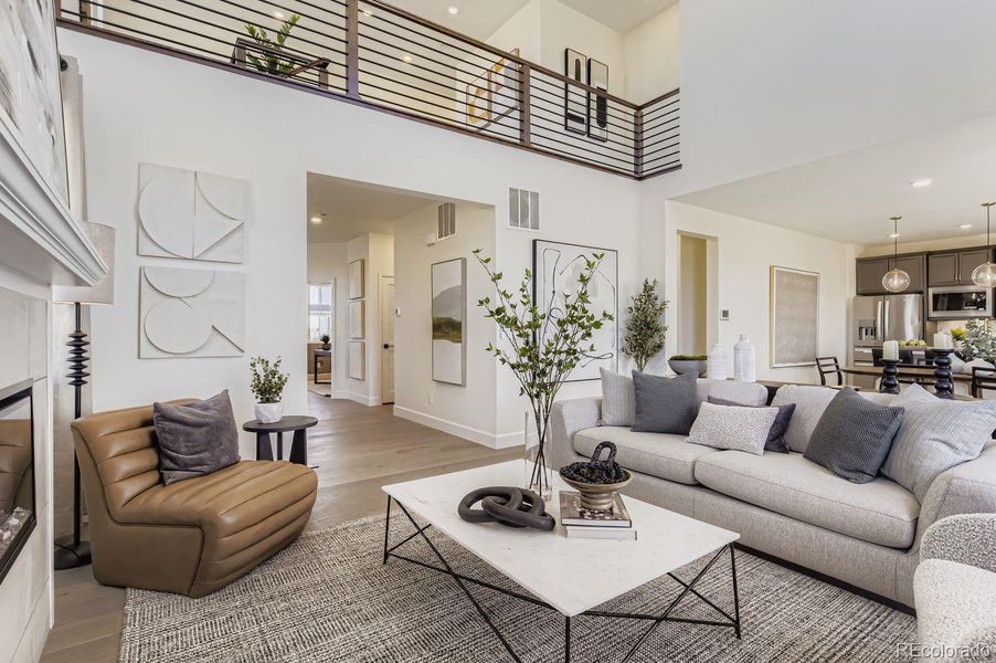 INTERIOR PHOTOS ARE WILLOW MODEL HOME.