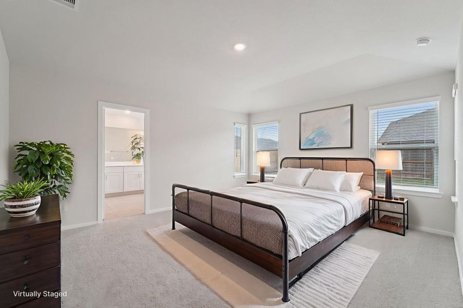 Furnished interior view inside a new home in Southwinds, Baytown (Image 6).