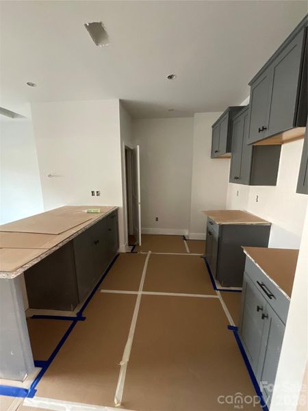 In-progress construction of a new home in Pine Trace, Gastonia, NC (Image 18).