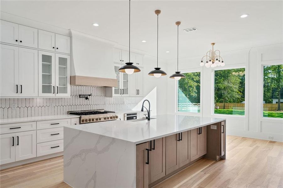 Furnished interior view inside a new home in , Lawrenceville (Image 14).