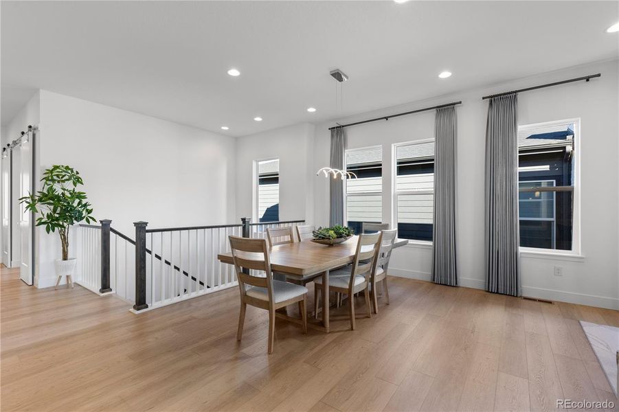 Furnished interior view inside a new home in , Castle Pines (Image 10). Furnished interior view inside a new home in , Castle Pines (Image 10).