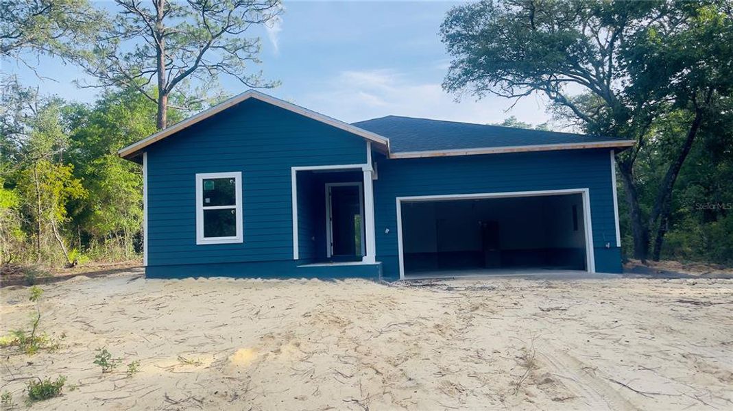 In-progress construction of a new home in , Bronson, FL (Image 17).
