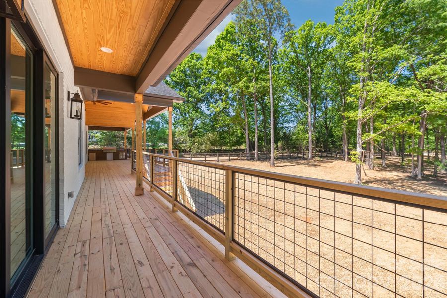 Exterior details and patio area of a home in , Waxhaw (Image 25).