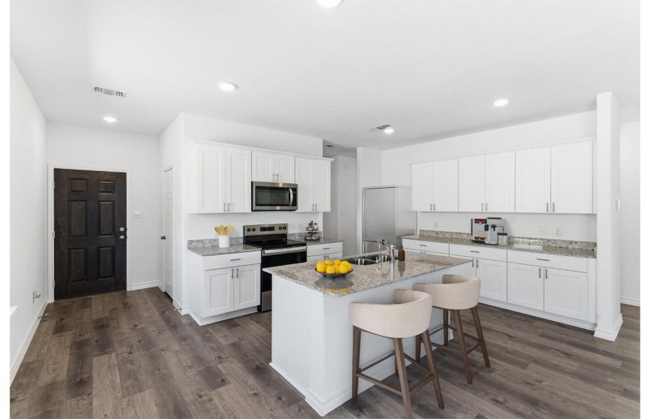 Representative furnished interior of a home built from the Chatfield by Centex in Dove Song, Marion (Image 10).