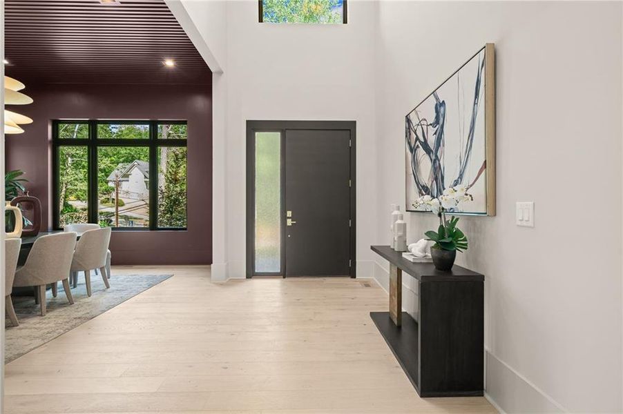 Furnished interior view inside a new home in , Atlanta (Image 7).