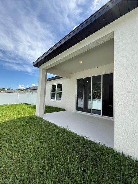 Exterior details and patio area of a home in , Sebring (Image 3). Exterior details and patio area of a home in , Sebring (Image 3).