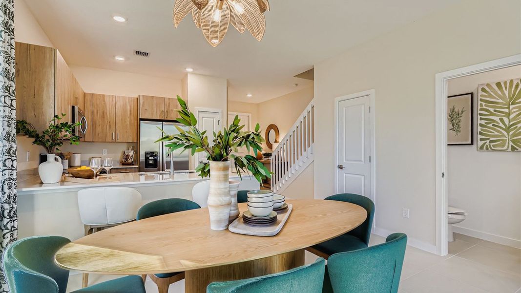 Representative furnished interior of a home built from the Bondi by D.R. Horton in Lakeside Landing, Royal Palm Beach (Image 15).