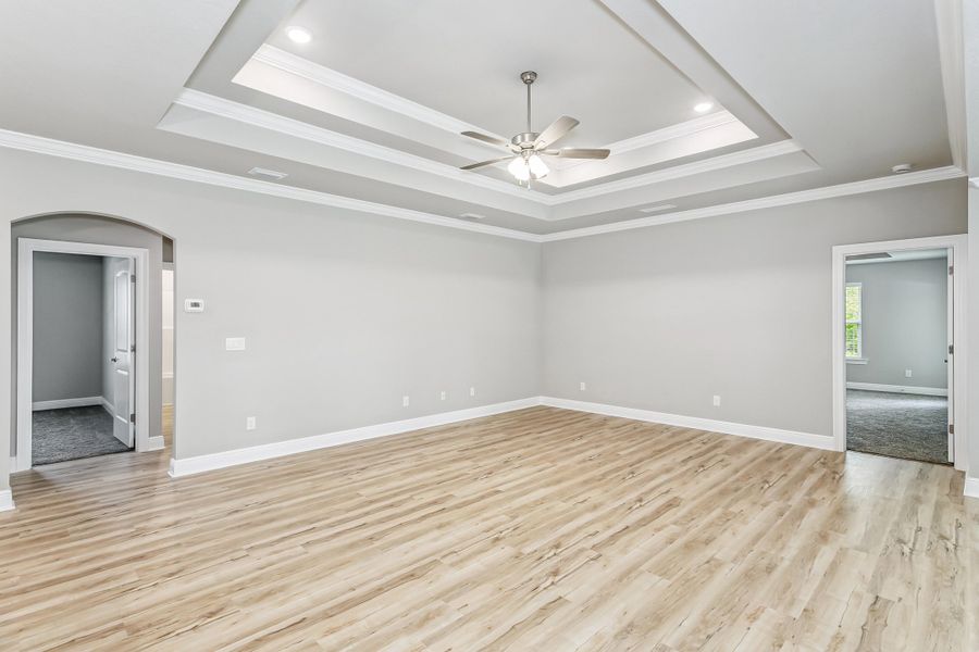 Spacious, unfurnished interior of a new home in Prosperity Point, Milton (Image 17). Spacious, unfurnished interior of a new home in Prosperity Point, Milton (Image 17).