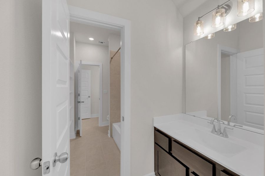 Furnished interior view inside a new home in Nolina, Georgetown (Image 12).