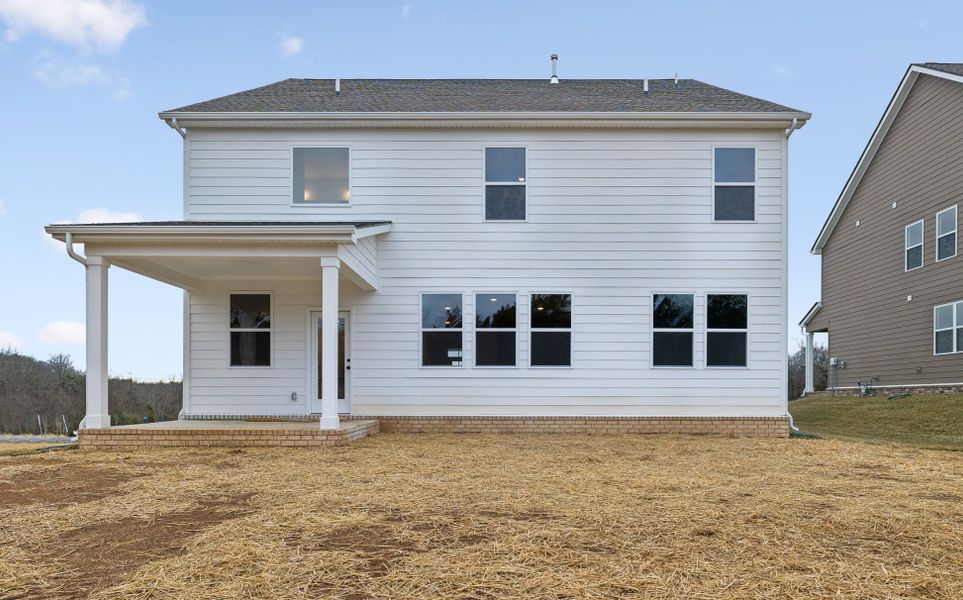Front exterior of a new home in Willow Landing, Mount Juliet, TN, highlighting curb appeal (Image 23).