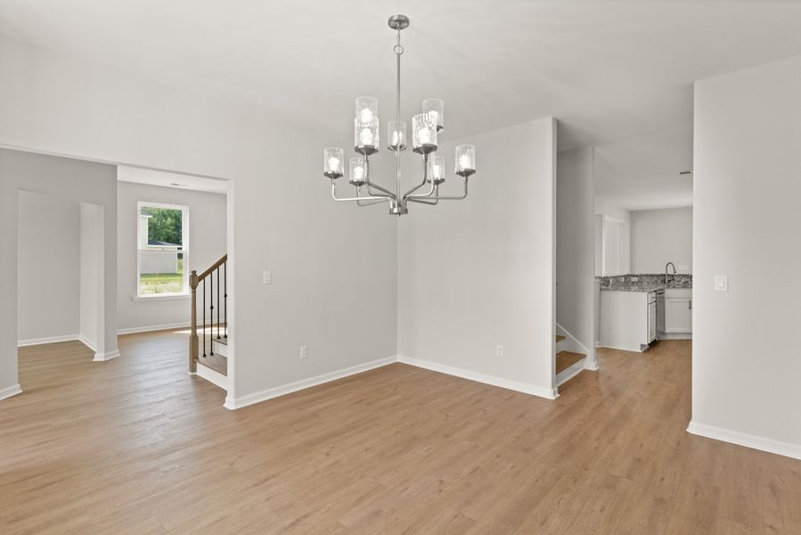 Spacious, unfurnished interior of a new home in Camden Crossing, Savannah (Image 16).