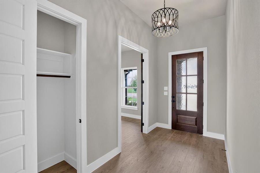 Spacious, unfurnished interior of a new home in Coyote Crossing, Godley (Image 25). Spacious, unfurnished interior of a new home in Coyote Crossing, Godley (Image 25).