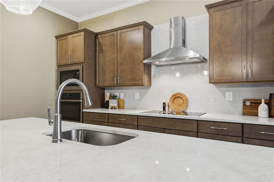 Close-up of interior finishes inside a home in , Ellijay (Image 18).