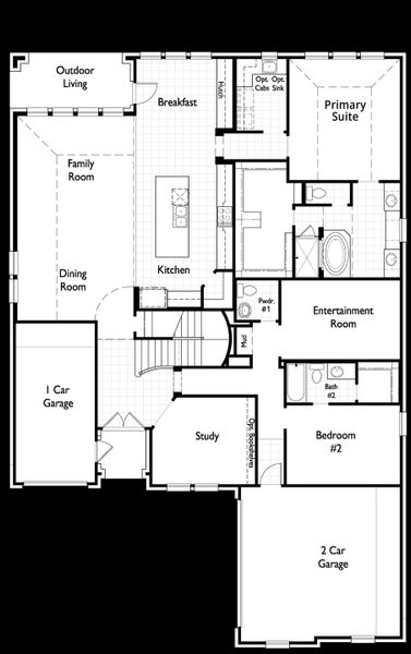 Downstairs Floor Plan