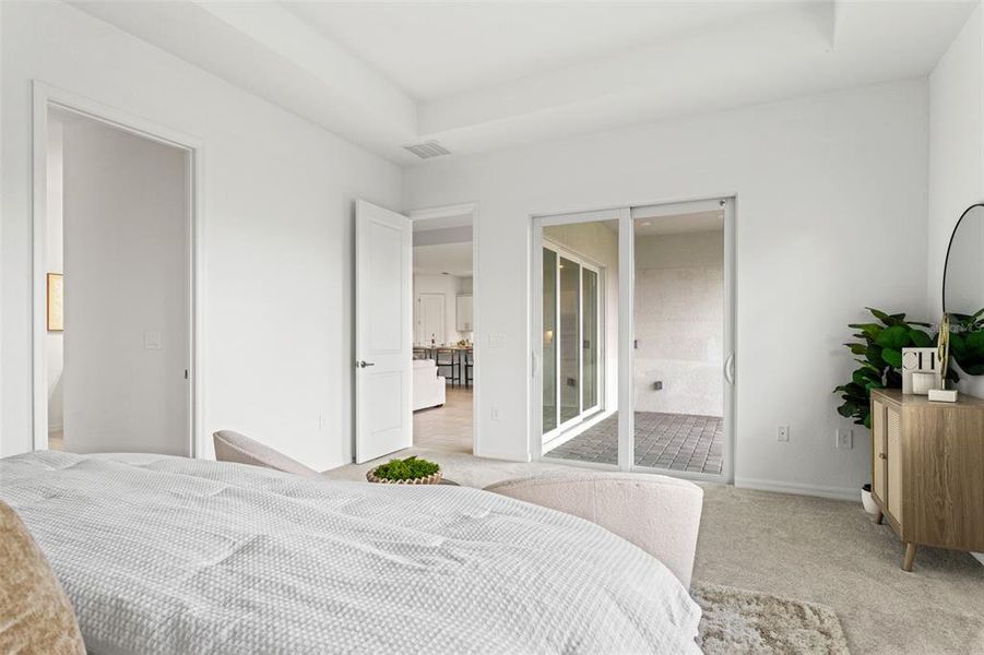 Furnished interior view inside a new home in , Lakewood Ranch (Image 23). Furnished interior view inside a new home in , Lakewood Ranch (Image 23).