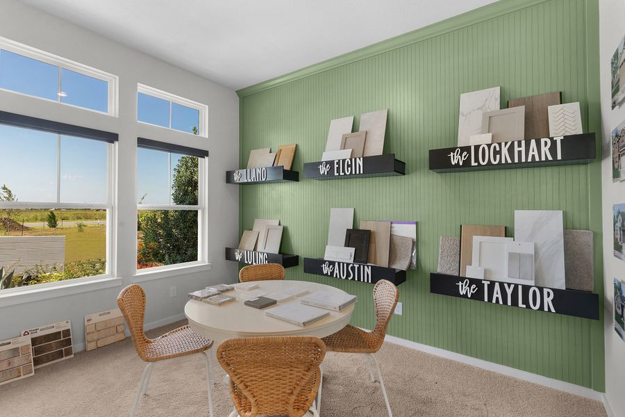 Furnished interior view inside a new home in Briarwood, Elgin (Image 30).