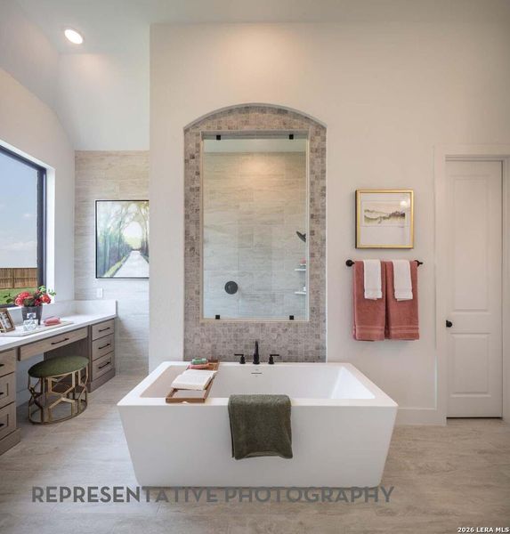 Furnished interior view inside a new home in Mayfair, New Braunfels (Image 31). Furnished interior view inside a new home in Mayfair, New Braunfels (Image 31).