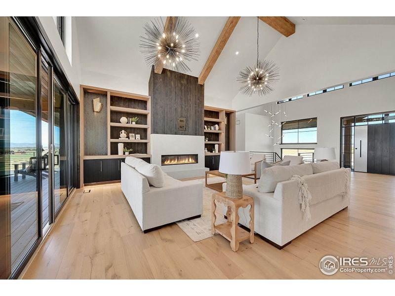 Furnished interior view inside a new home in , Fort Collins (Image 17).