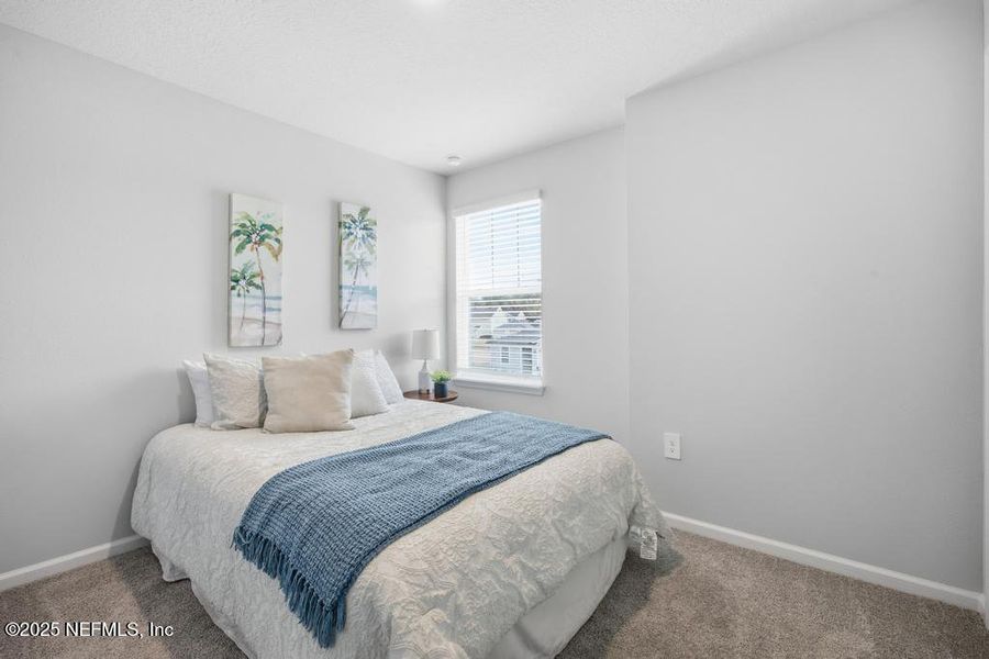 Furnished interior view inside a new home in Kings Landing, Jacksonville (Image 10). Furnished interior view inside a new home in Kings Landing, Jacksonville (Image 10).