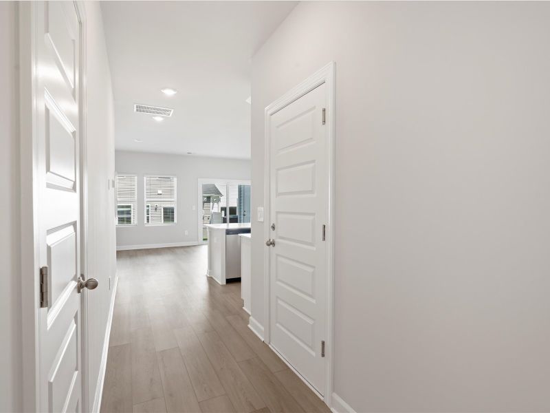 Spacious, unfurnished interior of a new home in Valentine Townes, Greer (Image 12).