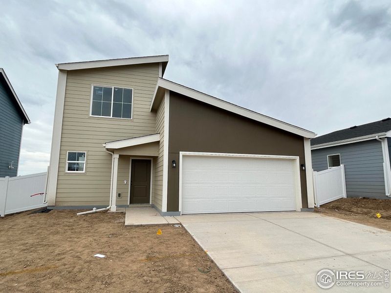Exterior details and patio area of a home in Liberty Draw, Evans (Image 2). Exterior details and patio area of a home in Liberty Draw, Evans (Image 2).