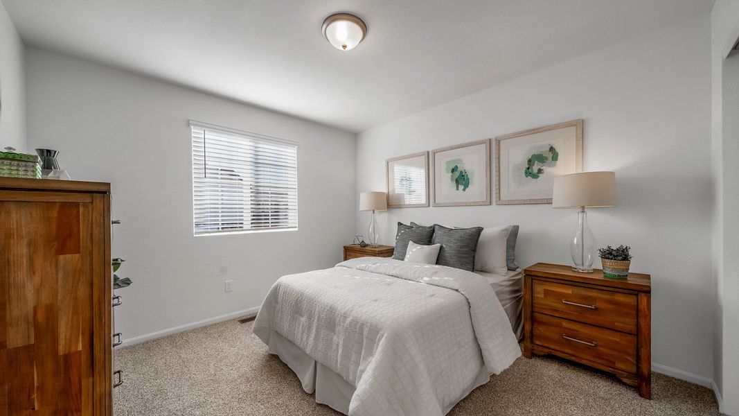 Furnished interior view inside a new home in Green Valley Ranch, Aurora (Image 34).