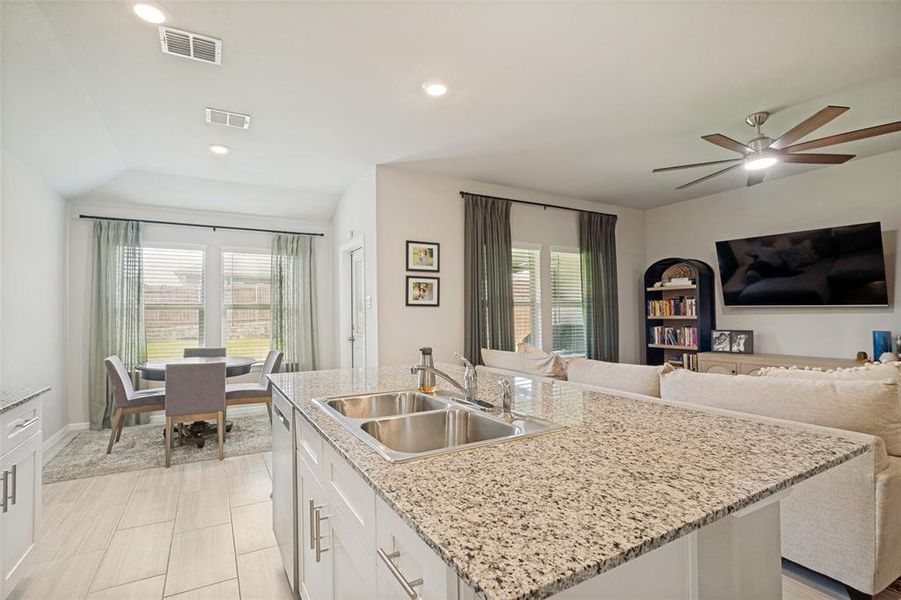 Furnished interior view inside a new home in , Fort Worth (Image 10).