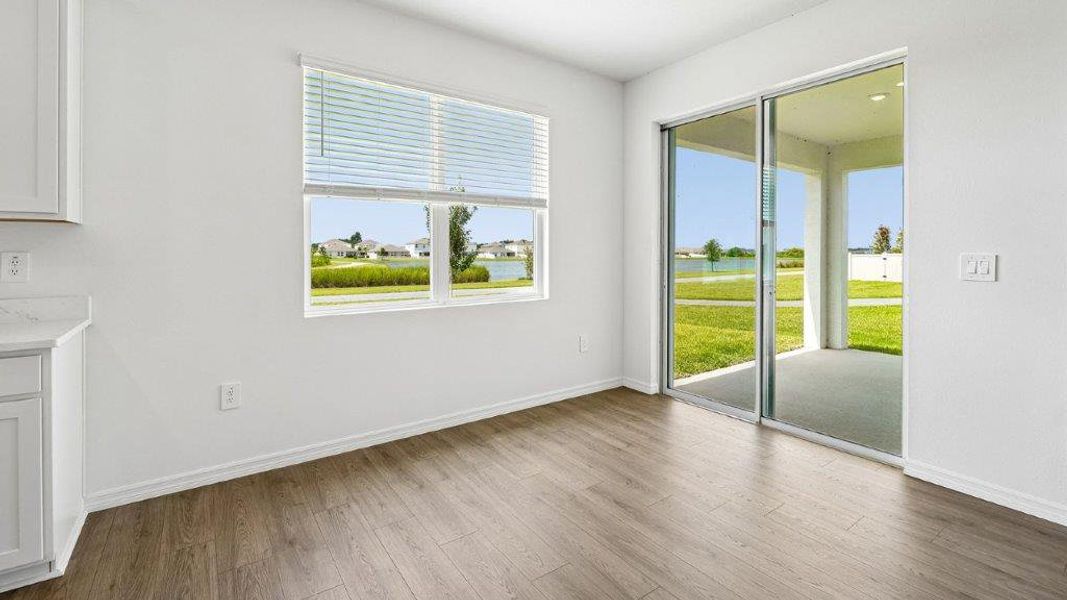 Representative unfurnished interior of a home built from the THE McKENNA by D.R. Horton in Summerlin at Hawthorne Ranch, Lakeland (Image 28).