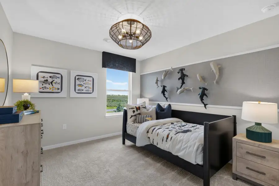 Representative furnished interior of a home built from the Imperial by Pulte Homes in Waypointe, Port Orange (Image 15).