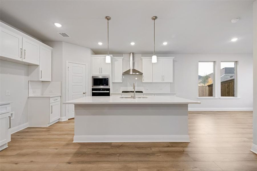 Furnished interior view inside a new home in Arbors at Legacy Hills, Celina (Image 11). Furnished interior view inside a new home in Arbors at Legacy Hills, Celina (Image 11).