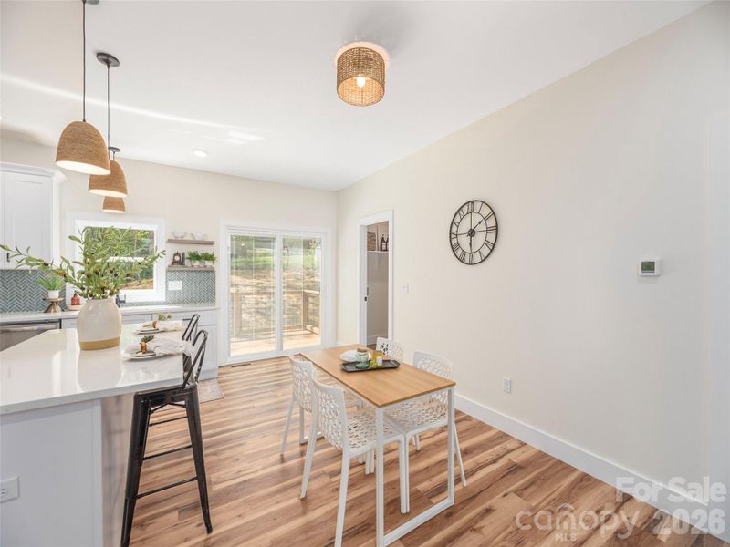 Furnished interior view inside a new home in , Leicester (Image 6).