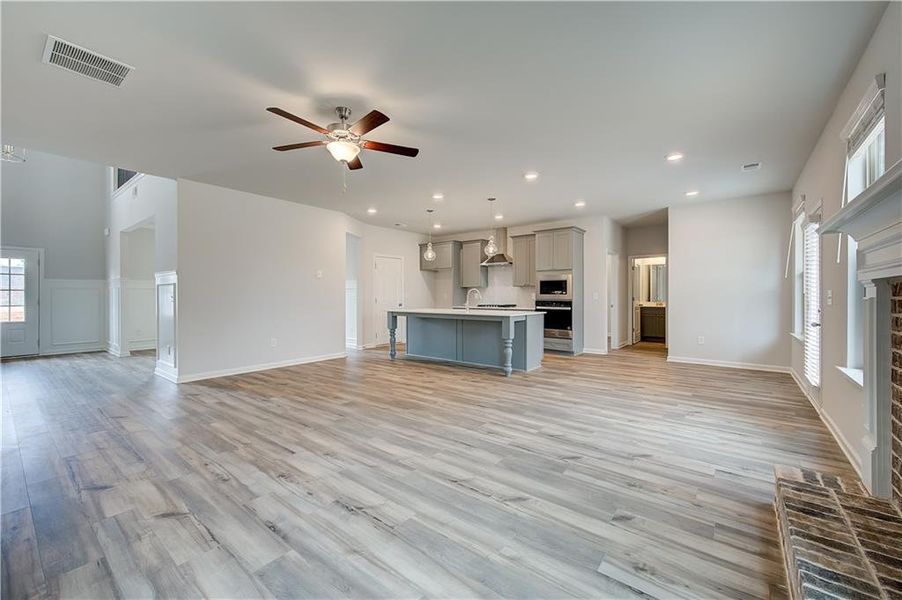 Spacious, unfurnished interior of a new home in Cambria at Traditions, Hampton (Image 27).