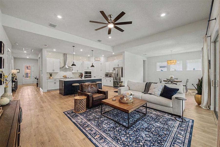 Furnished interior view inside a new home in , Wesley Chapel (Image 11). Furnished interior view inside a new home in , Wesley Chapel (Image 11).